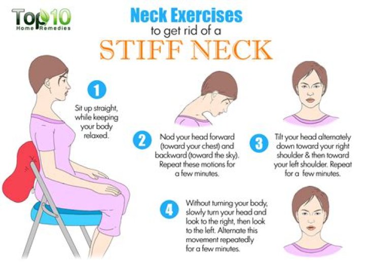 How to get rid of crick in neck?