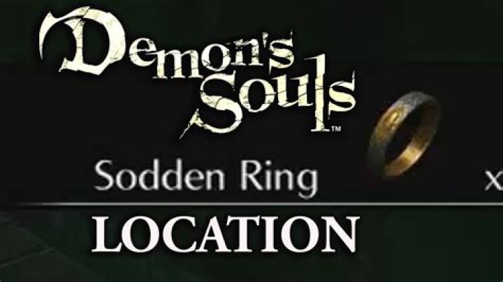 How to get sodden ring?
