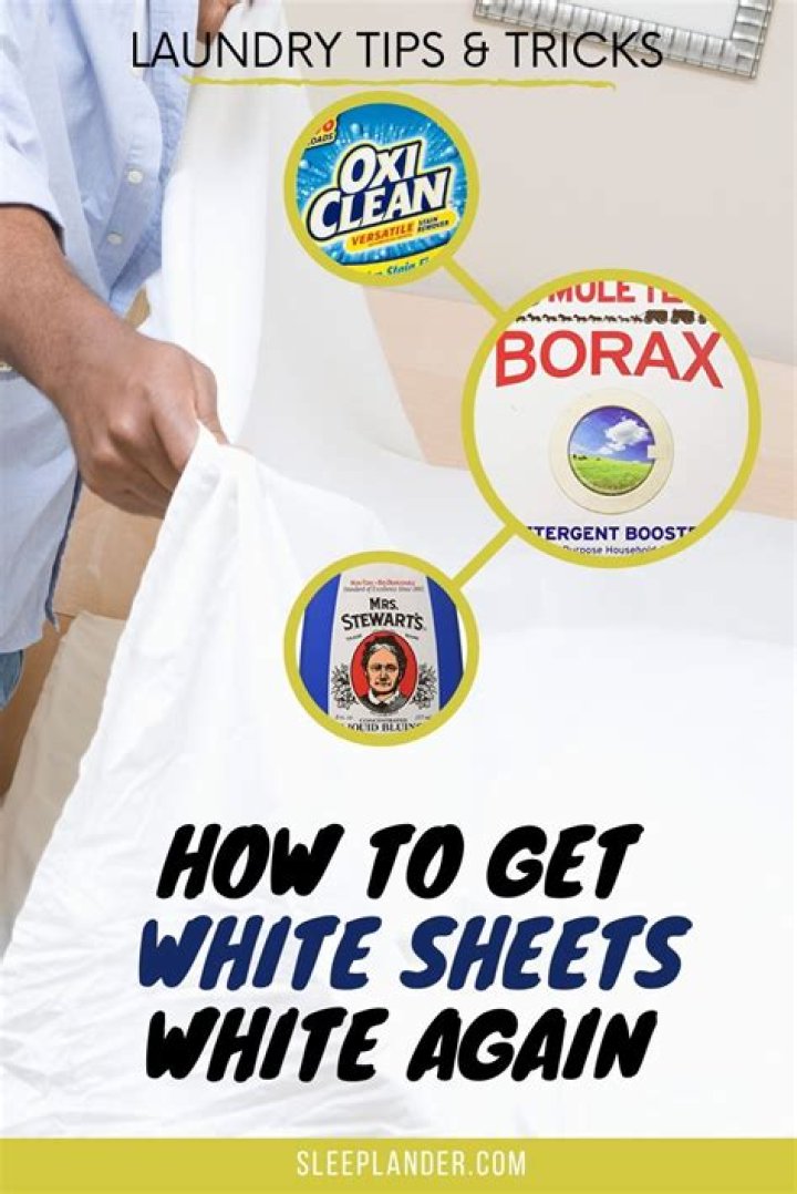 How to get white linen white again?