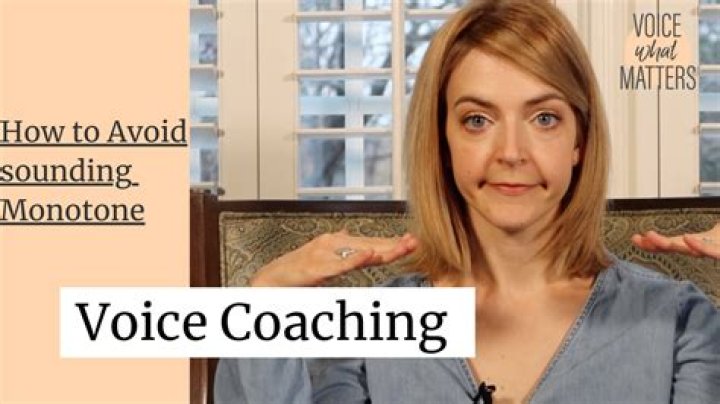How to have a monotone voice?