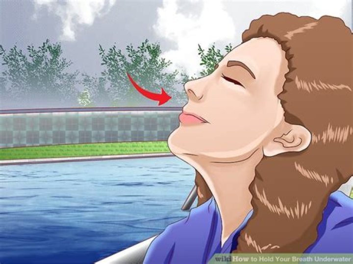 How to hold your breath underwater?