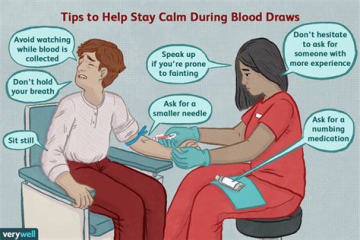 How to make getting blood drawn not hurt?