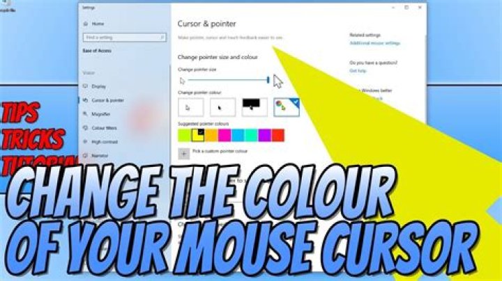 How to make your mouse change color?
