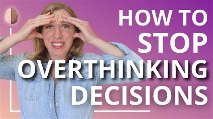 How to overthink less in a relationship?