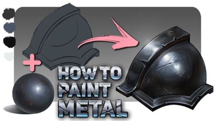 How to paint in metal?