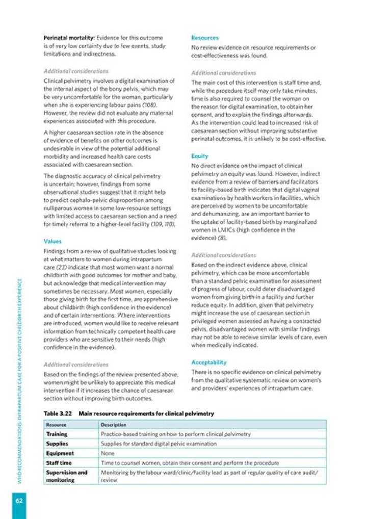 How to perform clinical pelvimetry?