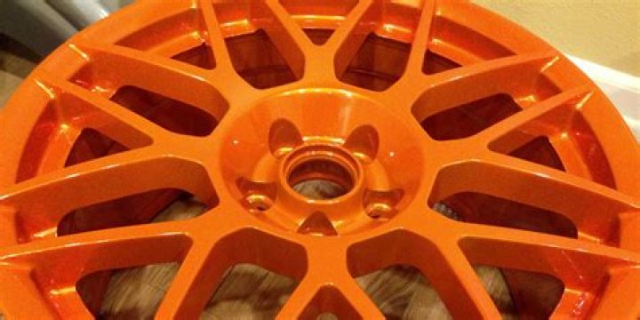How to powder coat two colors?