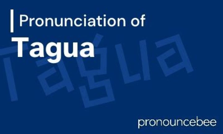 How to pronounce tagua?