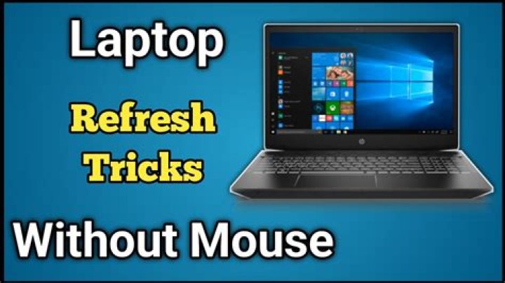 How to refresh laptop?