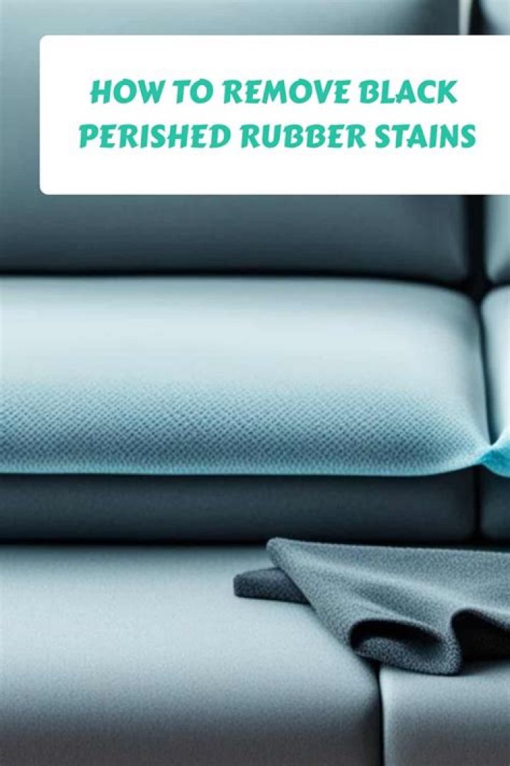 How to remove perished rubber?