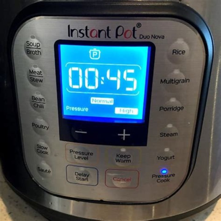 How to set instant pot to high pressure?
