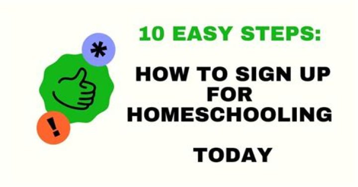 How to sign up for homeschooling?