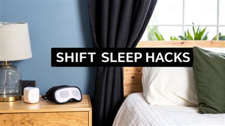 How to sleep after night shift?