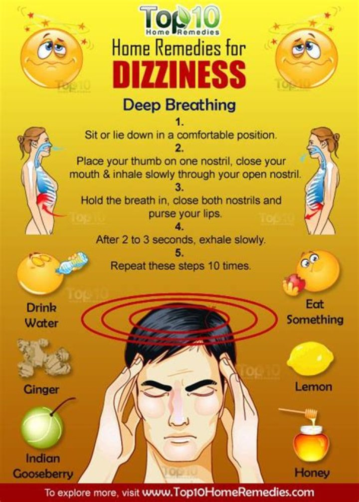 How to stop dizziness?