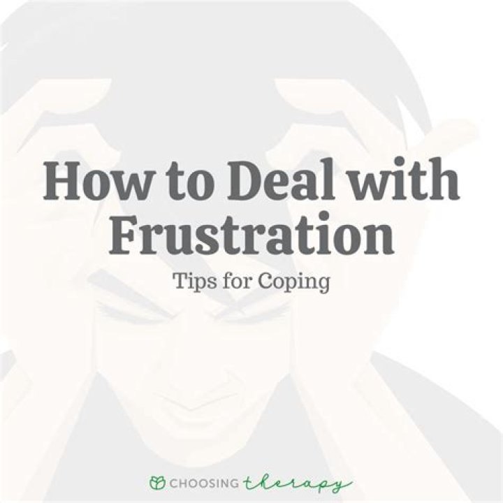 How to stop frustration?
