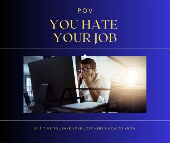 How to stop hating your job?