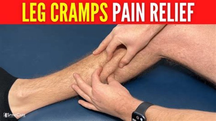 How to uncramp foot?