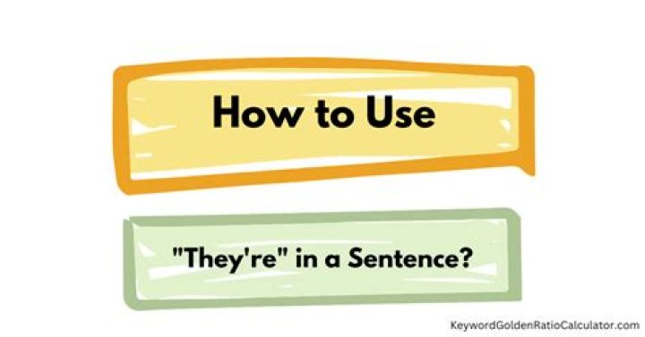 How to use they in a sentence?