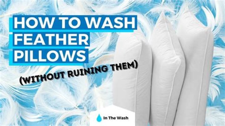 How to wash feather bed topper?