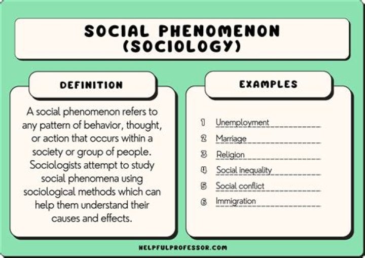 In a social phenomenon?