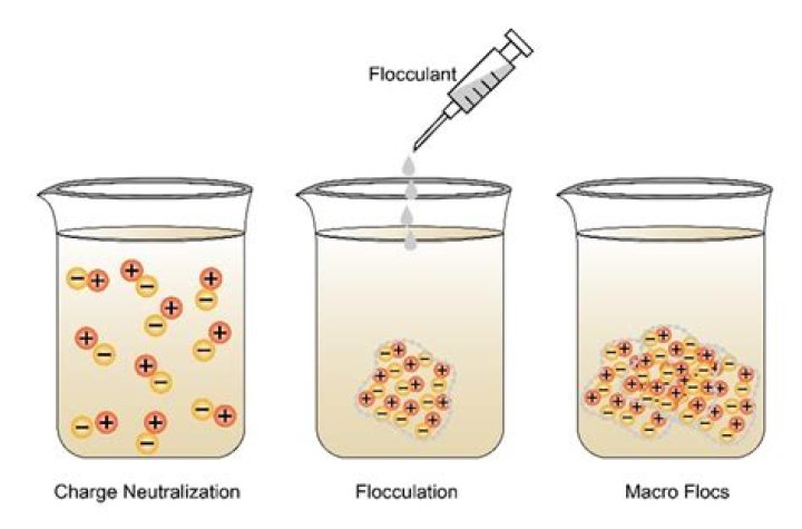 In chemistry what is flocculation?