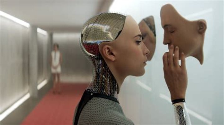 In ex machina is caleb a robot?