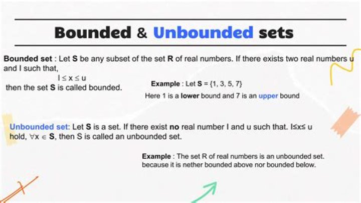 In math what is unbounded?