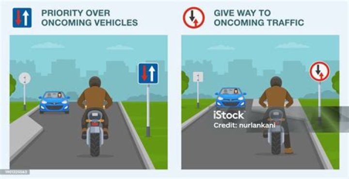 In oncoming traffic meaning?