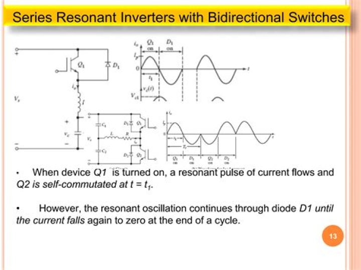 In resonant pulse inverters?