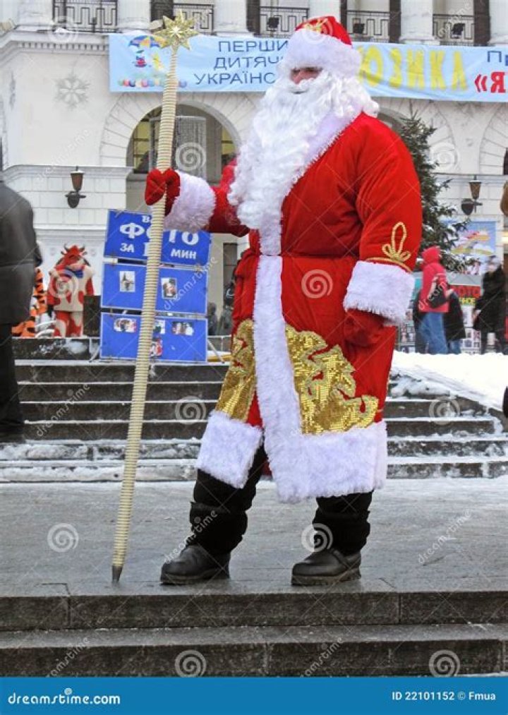 In russian santa claus?