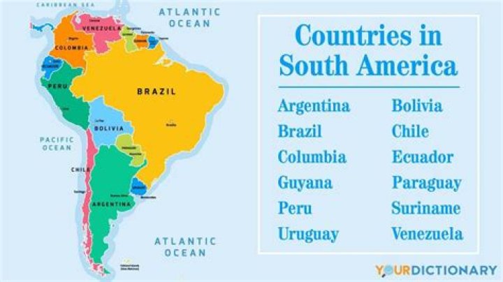 In south america how many countries are there?
