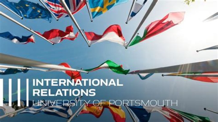 In studying international relations?