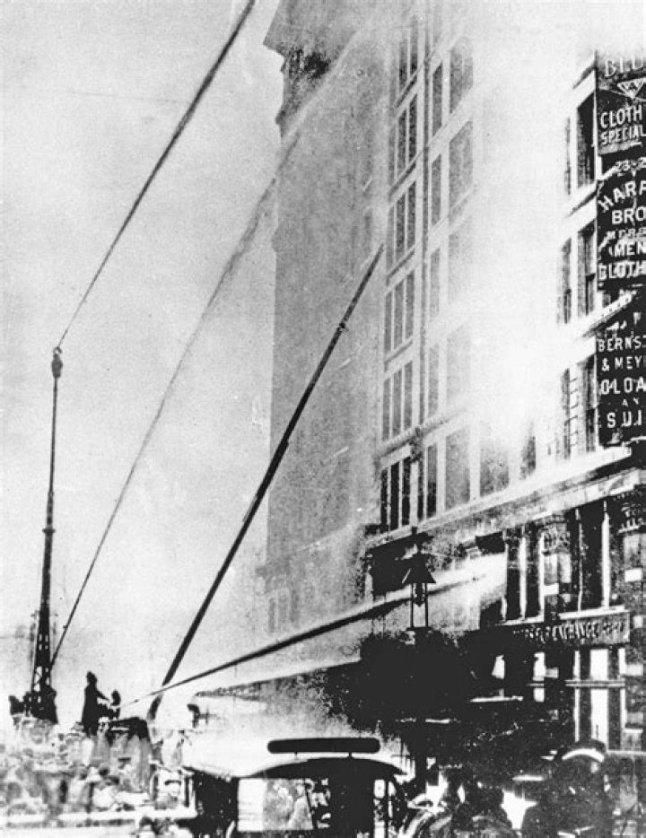 In the aftermath of the 1911 triangle shirtwaist fire?
