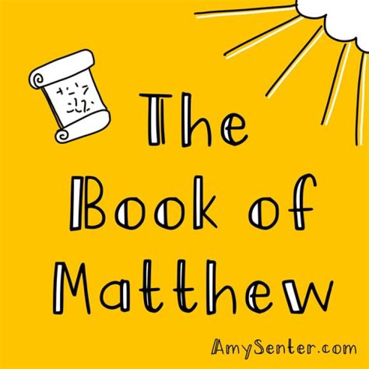 In the book of matthew?