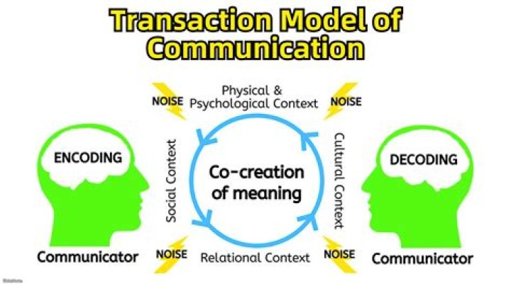 In the transactional model of communication?