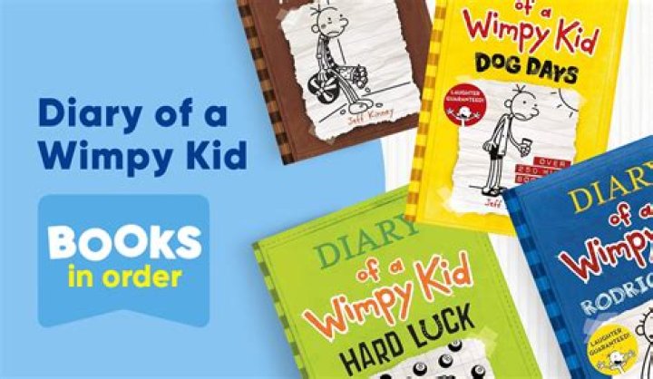 In what order are the diary of a wimpy kid books?