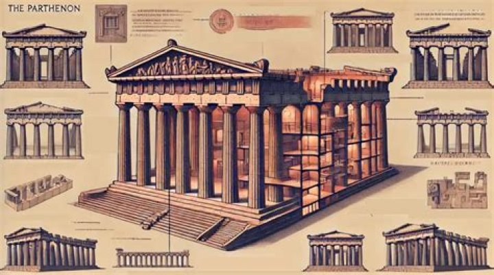 In what period was the parthenon built?