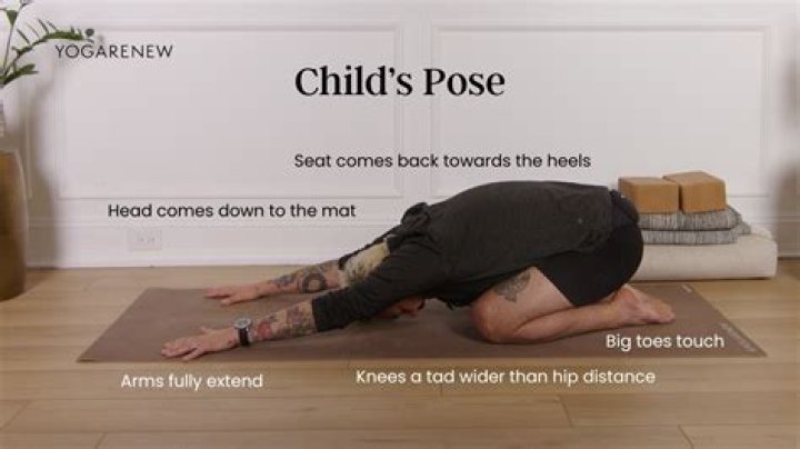 In yoga what is the child's pose?