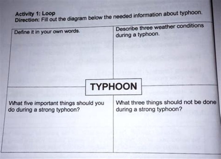 In your own words describe typhoon?
