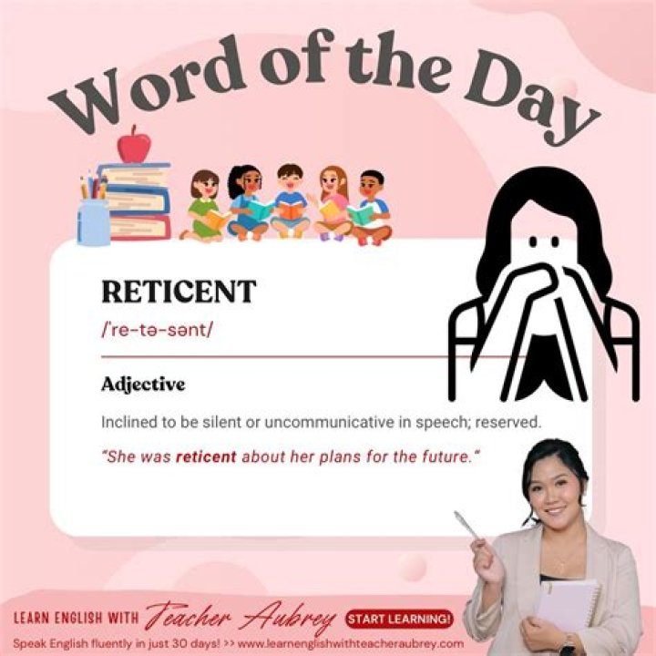 Inclined to be silent or uncommunicative in speech?