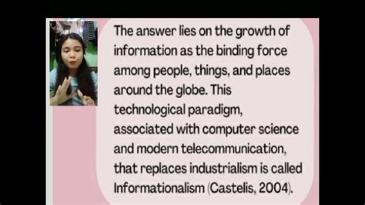 Informationalism in contemporary world?
