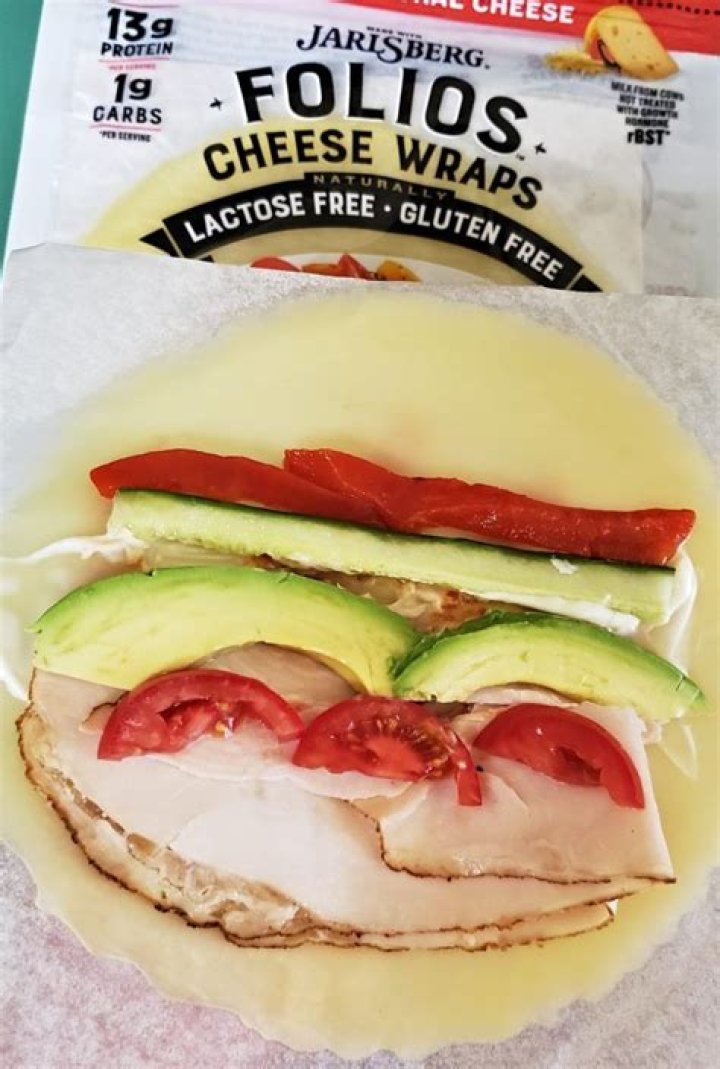 Ingredients in folios cheese wraps?