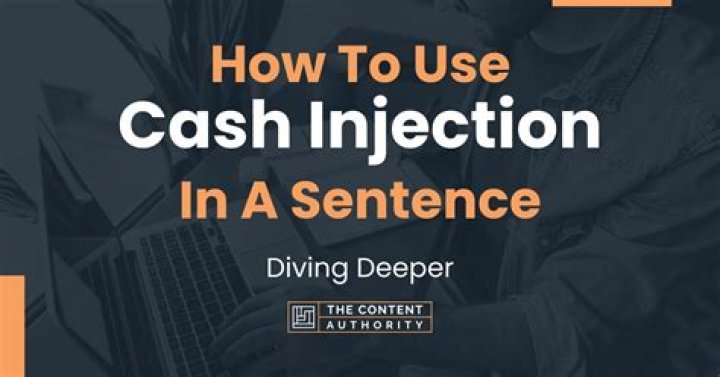 Injection in a sentence?