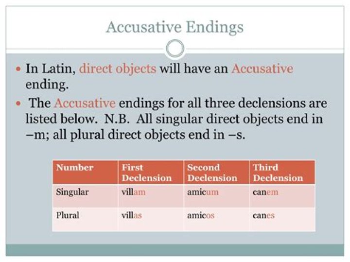 Is accusative direct object?