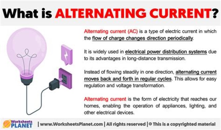 Is alternating current used?