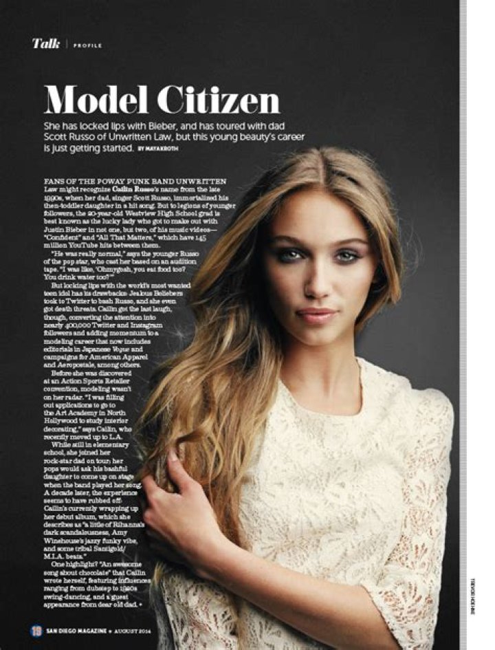 Is an editorial in a magazine?