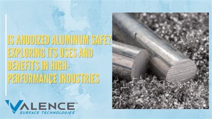 Is anodized aluminum safe?