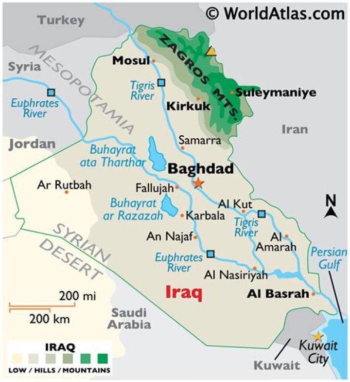 Is baghdad in africa?