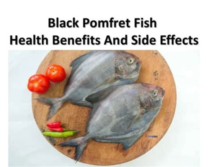 Is black pomfret good for health?