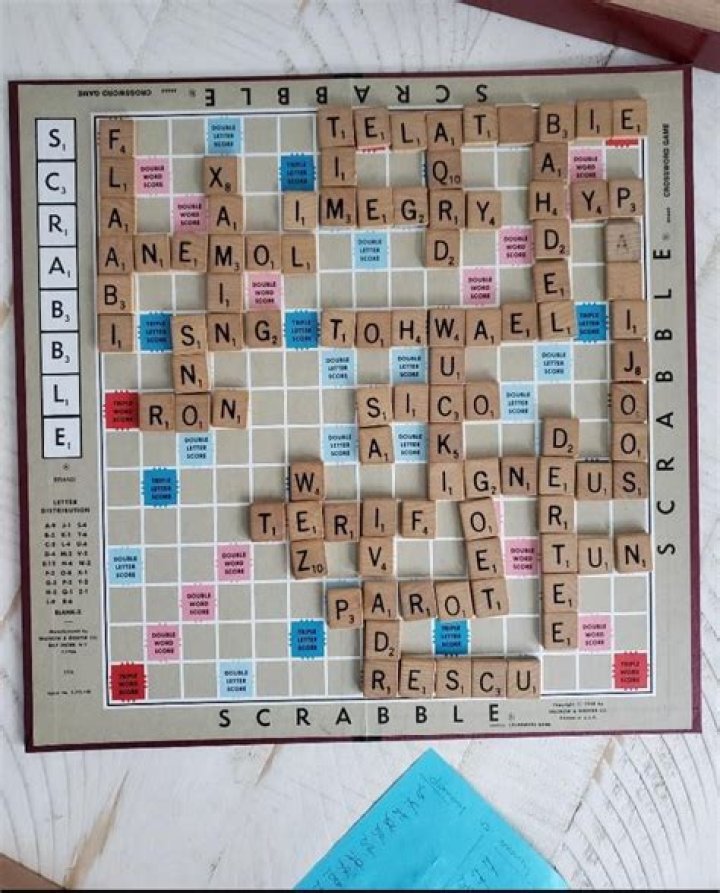 Is blamer allowed in scrabble?